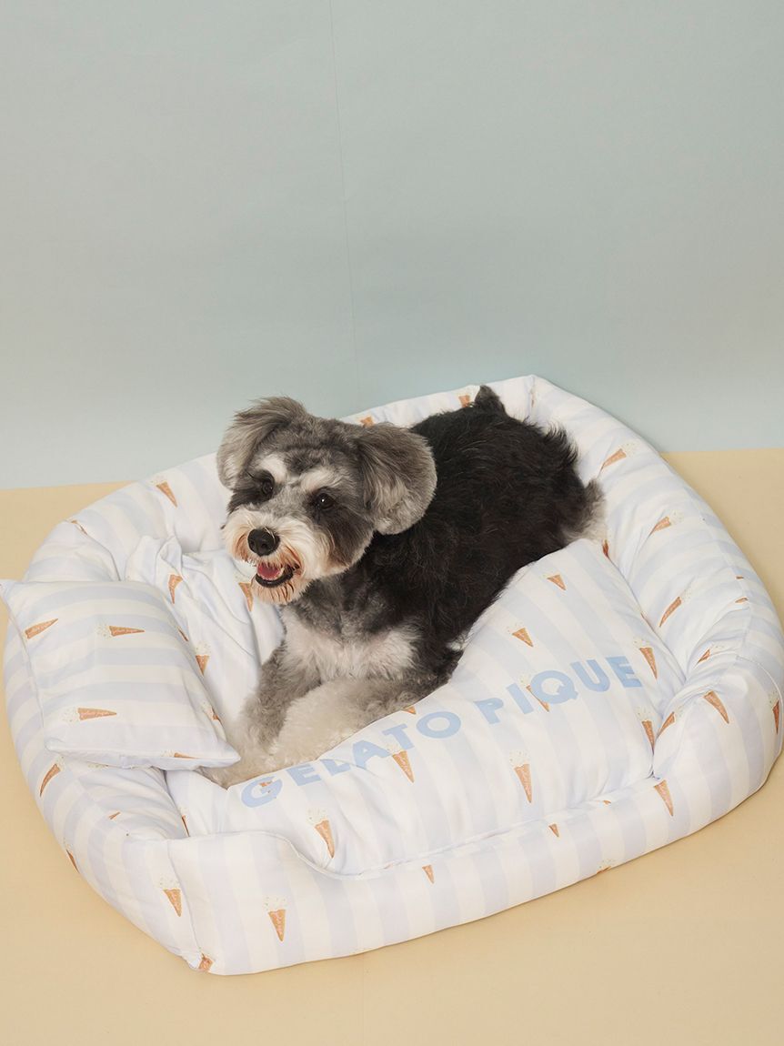  GELATO PIQUE CAT&DOG「【CAT&DOG】【接触冷感】 CoolingベッドM」|その他|