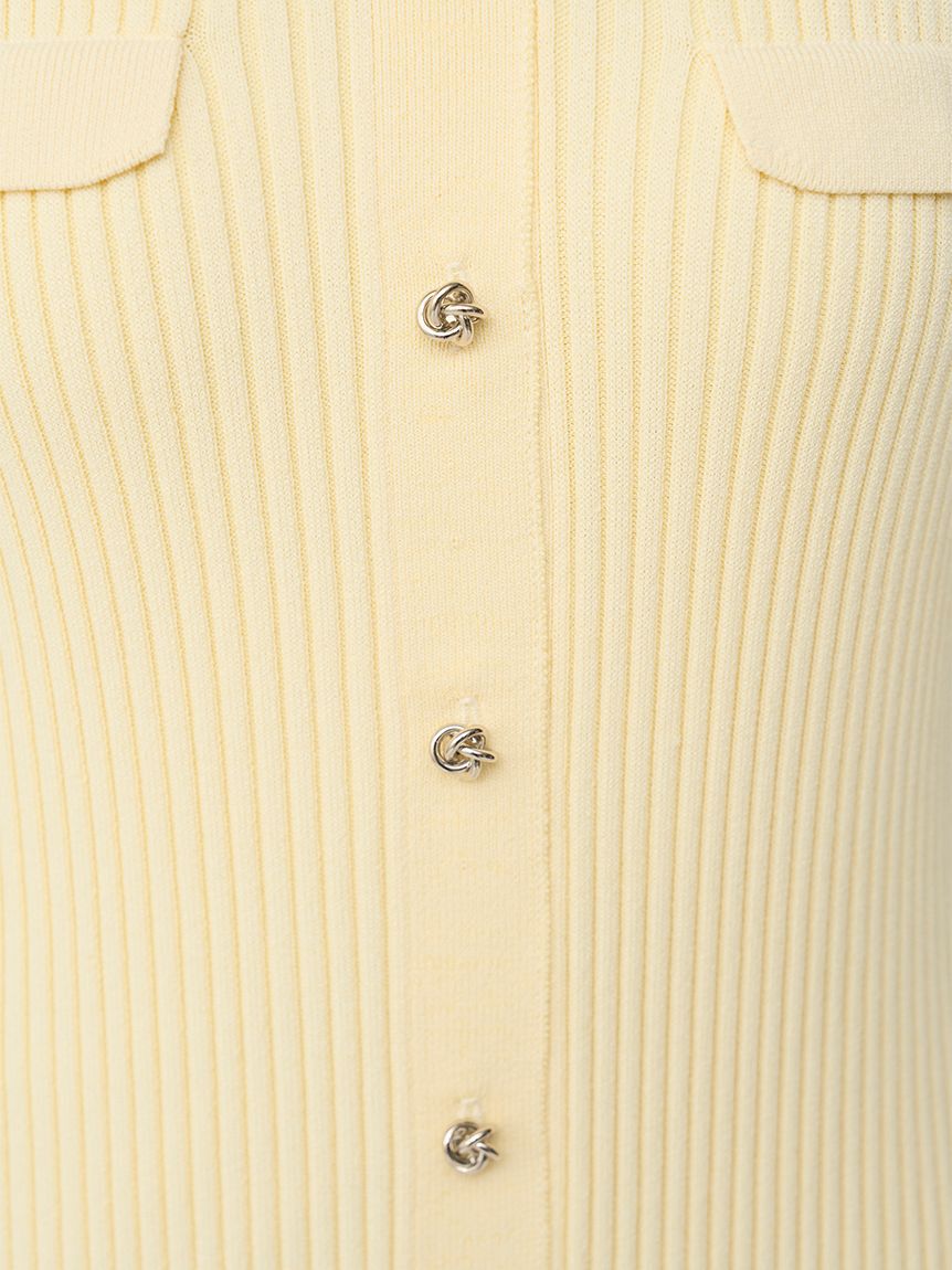 SNIDEL「フロントボタンニットワンピース」|ワンピース|