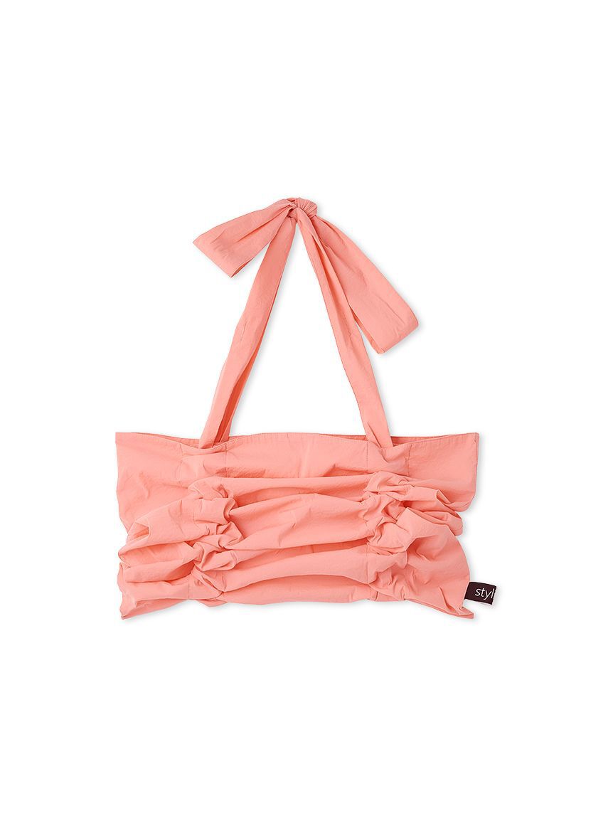 styling/「【S/S(エスバイエス)】＜ウォッシャブル・撥水＞ギャザーバッグ」|ショルダー・メッセンジャー|