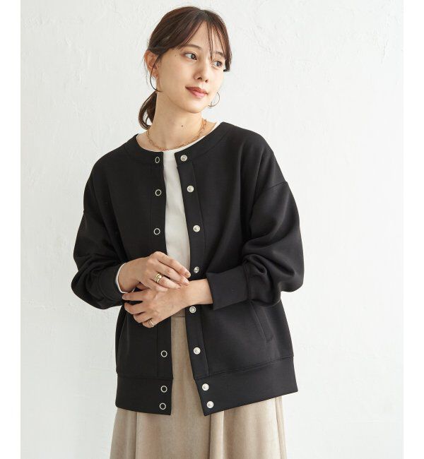 ikka「GOKU楽ダンボールカーディガン」|カーディガン|