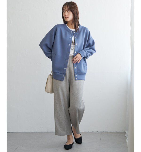 ikka「GOKU楽ダンボールカーディガン」|カーディガン|