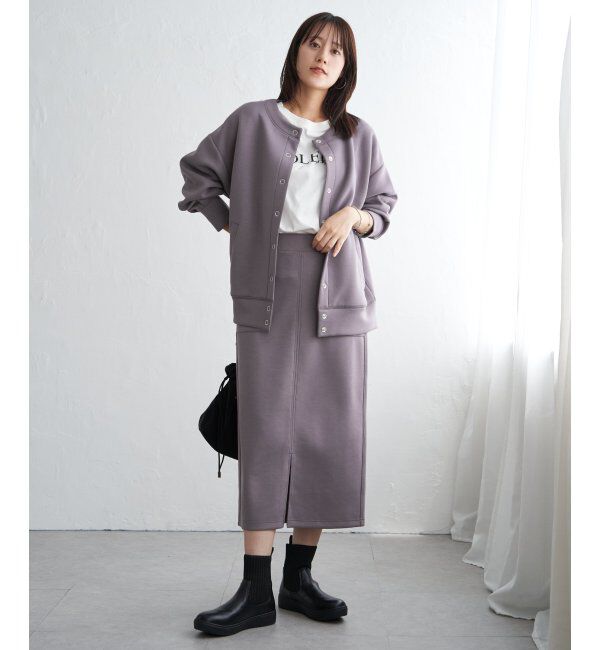 ikka「GOKU楽ダンボールカーディガン」|カーディガン|