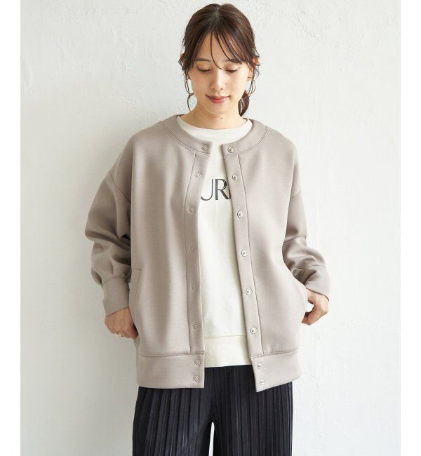 ikka「GOKU楽ダンボールカーディガン」|カーディガン|