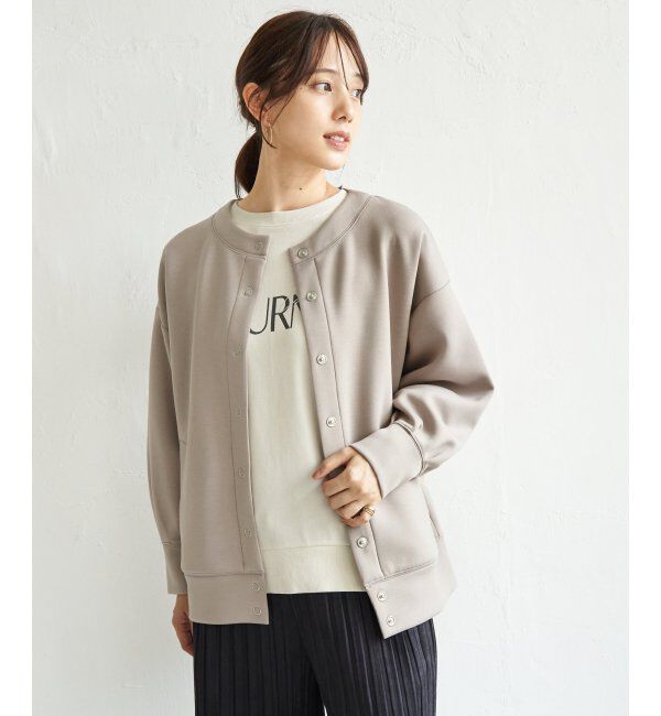 ikka「GOKU楽ダンボールカーディガン」|カーディガン|