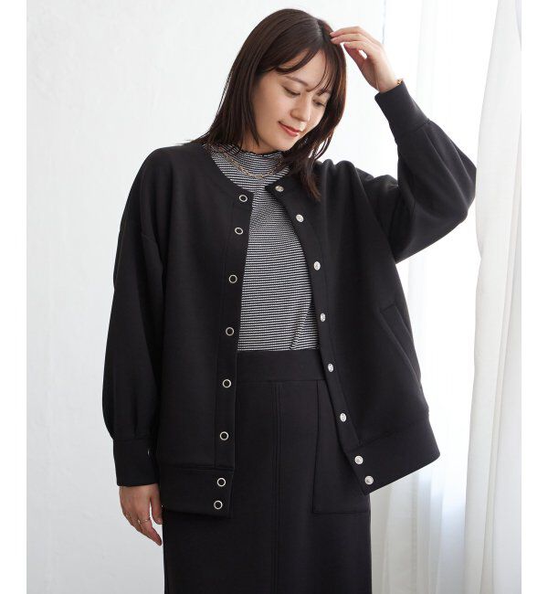 ikka「GOKU楽ダンボールカーディガン」|カーディガン|