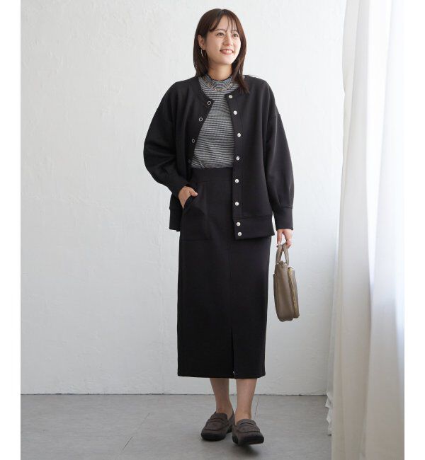 ikka「GOKU楽ダンボールカーディガン」|カーディガン|