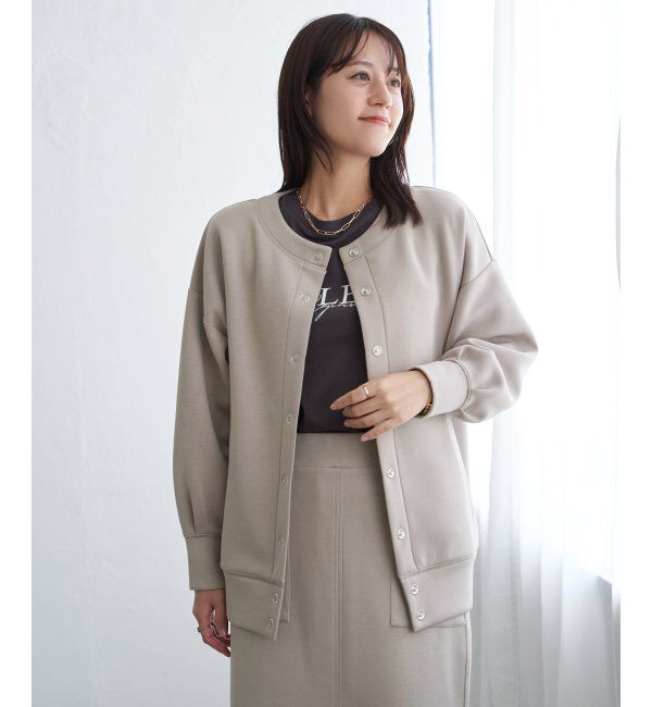 ikka「GOKU楽ダンボールカーディガン」|カーディガン|