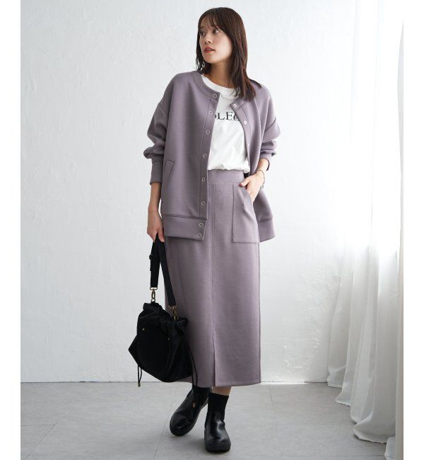 ikka「GOKU楽ダンボールカーディガン」|カーディガン|