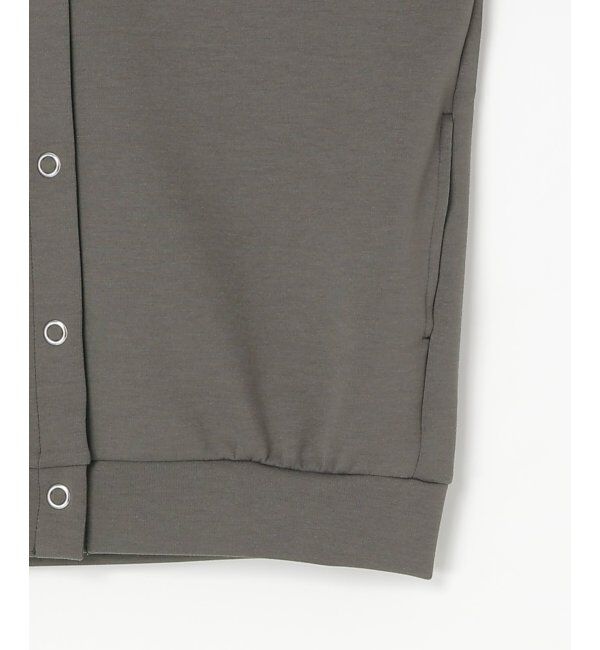 ikka「【洗濯機で洗える】ダンボールニットノーカラーカーディガン」|カーディガン|