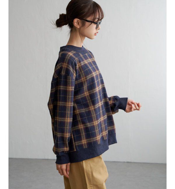 Lbc with Life「チェック切り替えリブプルオーバー」|その他|