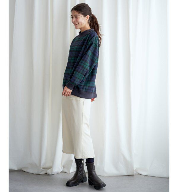 Lbc with Life「チェック切り替えリブプルオーバー」|その他|