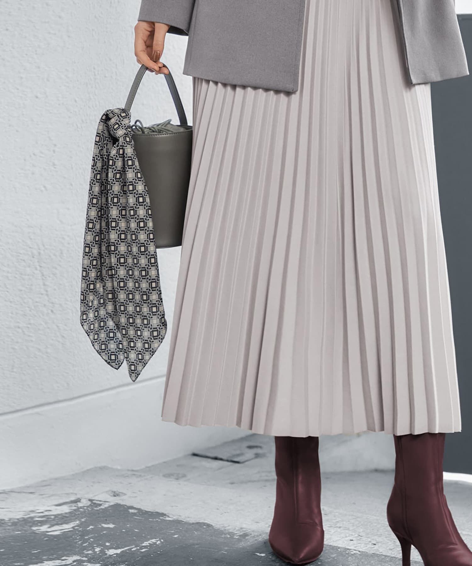 STYLE DELI「70cm正方形スカーフ／スクエアチェーン」|バンダナ・スカーフ|