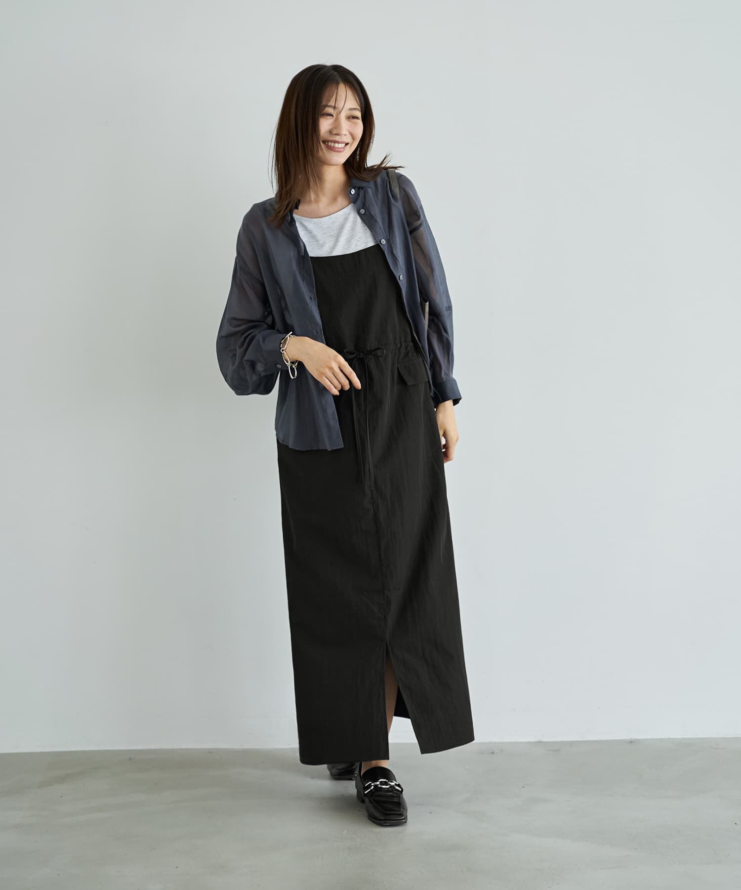 STYLE DELI「ソリッドジャンパースカート」|ジャンパースカート|