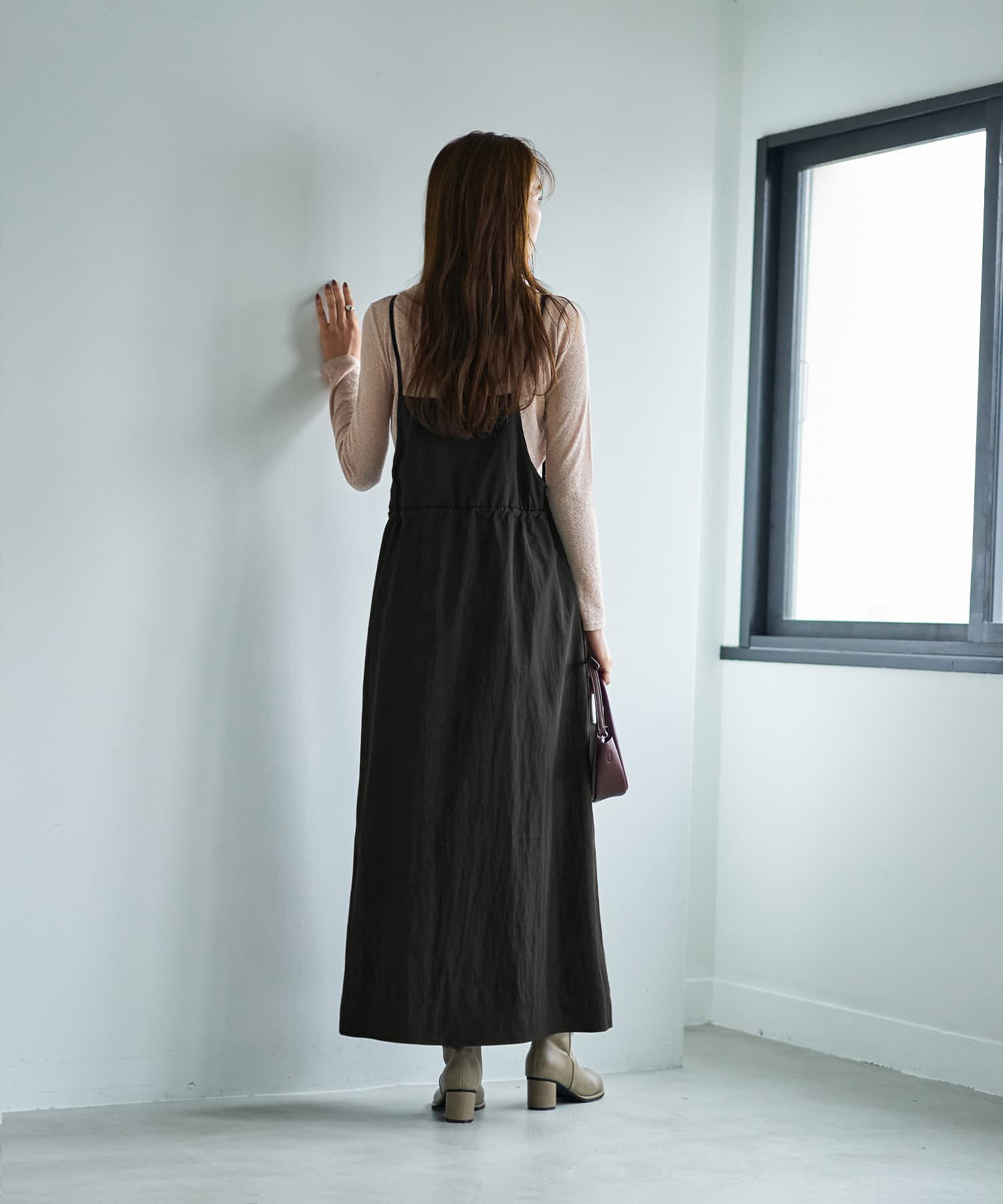 STYLE DELI「ソリッドジャンパースカート」|ジャンパースカート|