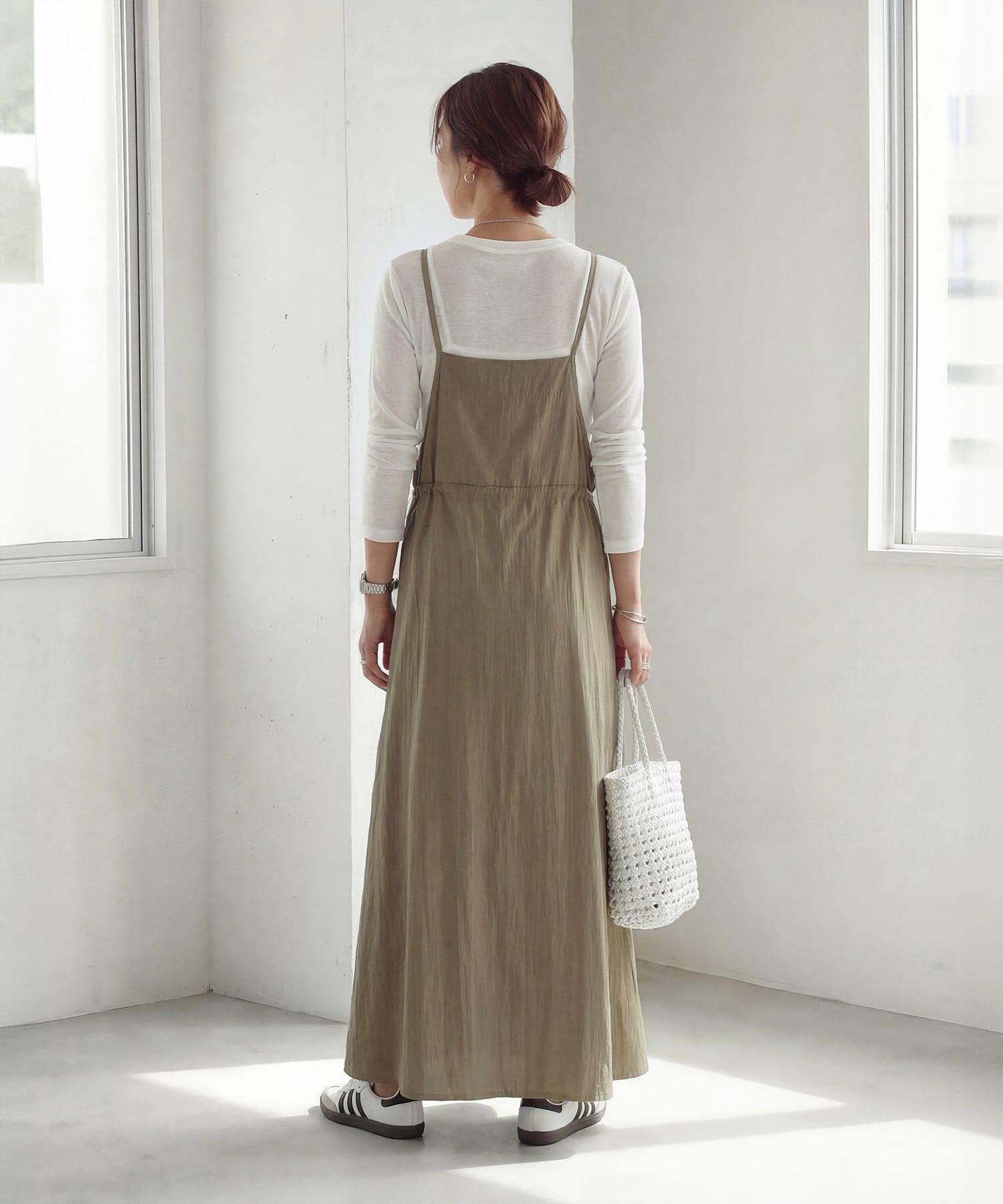 STYLE DELI「ソリッドジャンパースカート」|ジャンパースカート|