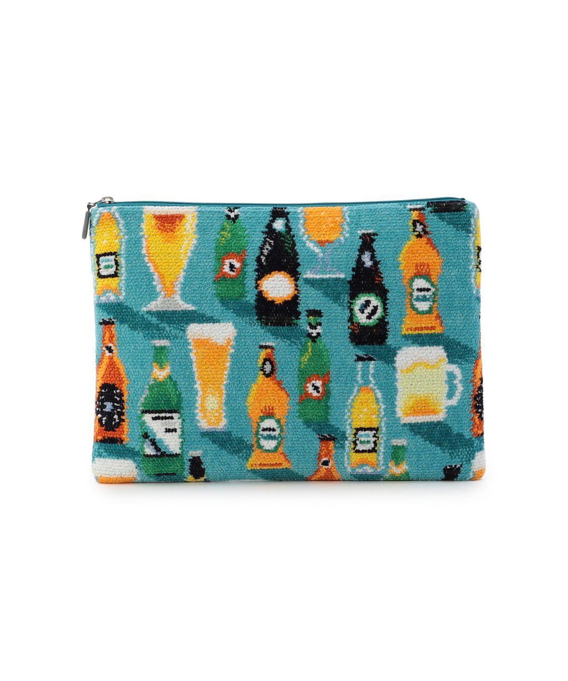 LOVERARY BY FEILER「ラブラリーパーティー　フラットポーチM　L/LOP-257483」|ポーチ|ターコイズブルー