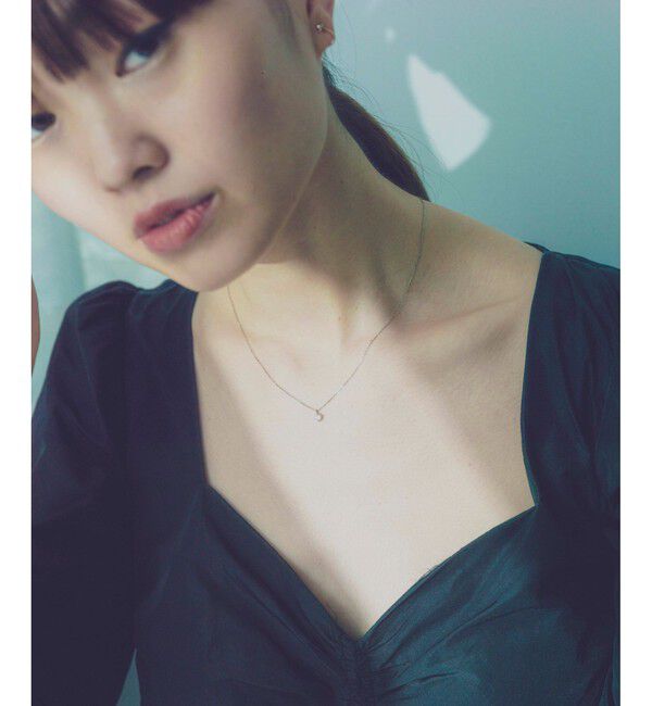 ete「PT900/850 ダイヤモンド 0.2ct ネックレス「ブライト」」|ネックレス|