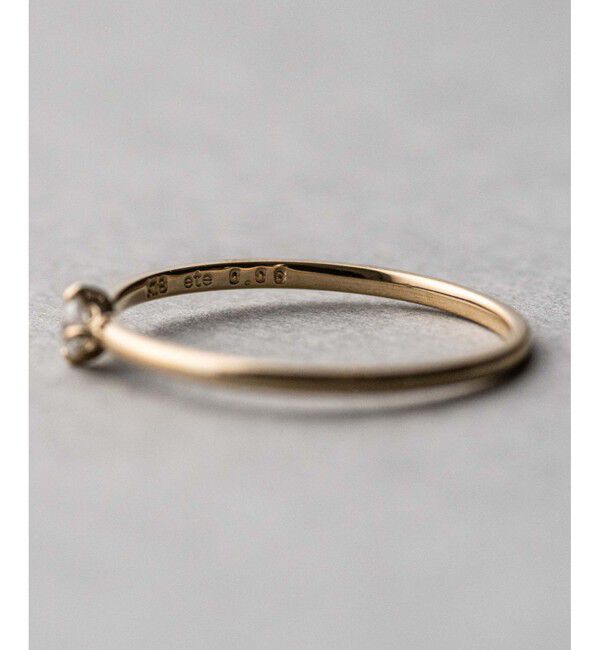 ete「K18 ダイヤモンド リング「ブライト」」|リング|