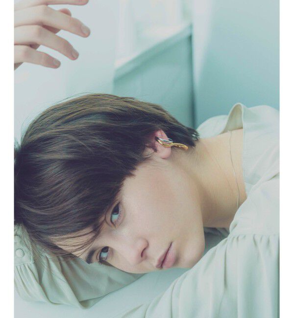 ete「バイカラー ダブルリングカフ」|リング|