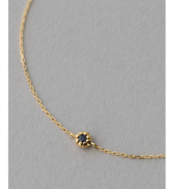 ete「K18YG フルール ブレスレット（誕生石 5・7・9月）」|ブレスレット・バングル|