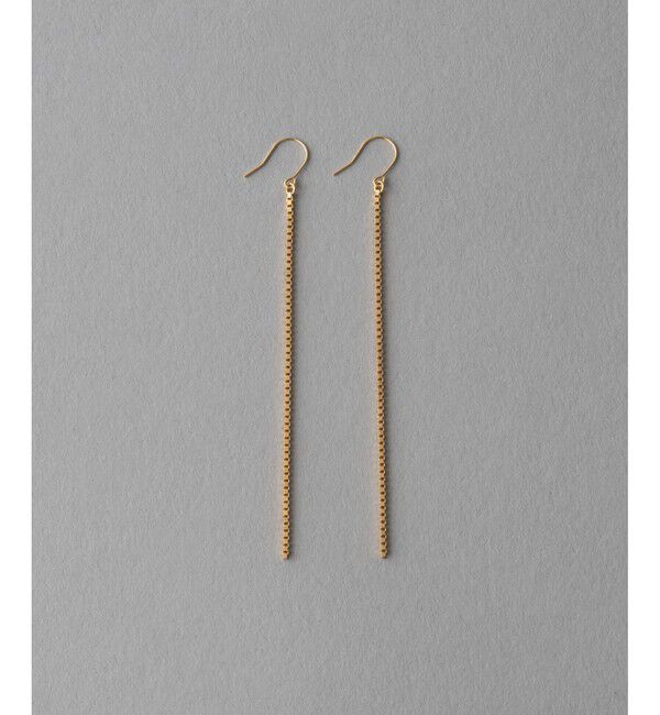 ete「ベネチアンチェーン ピアス」|ピアス|イエローゴールド