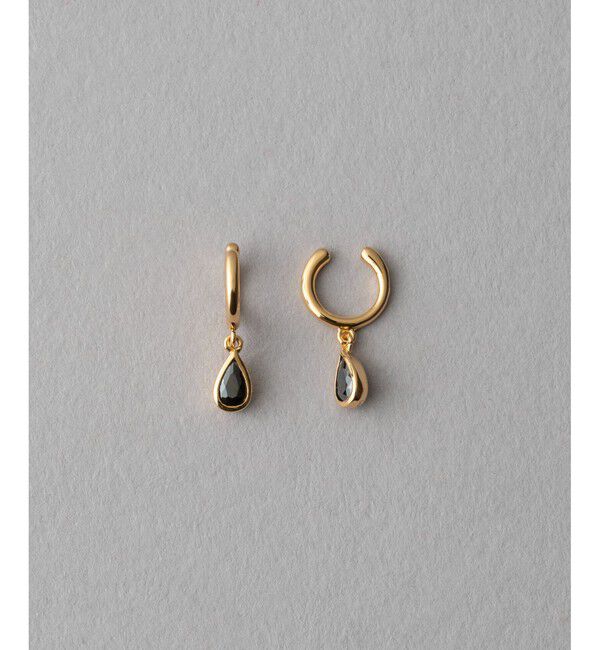 ete「ビジュー イヤリング」|イヤリング|イエローゴールド