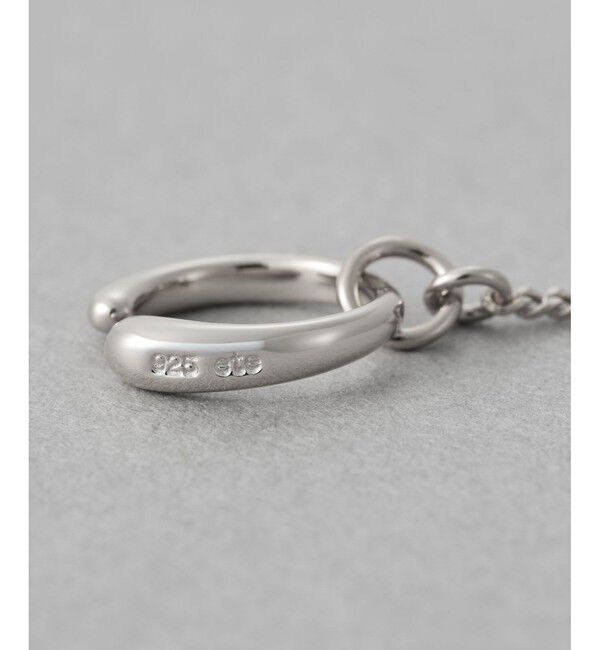 ete「ナチュラルストーン チューブカット イヤリング」|イヤリング|