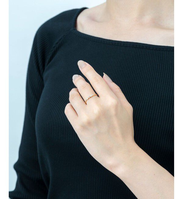 Jouete「K10YG オパールリング」|リング|