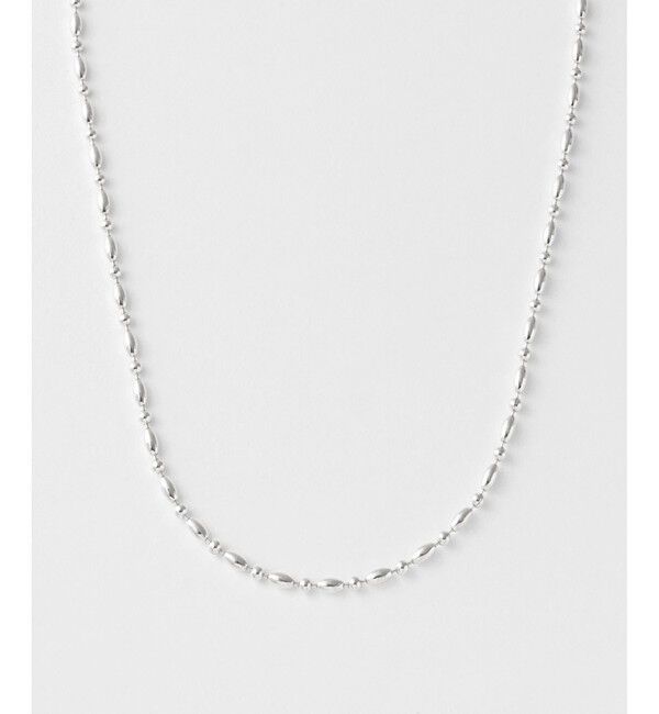 Jouete「チェーン セミロングネックレス」|ネックレス|シルバー