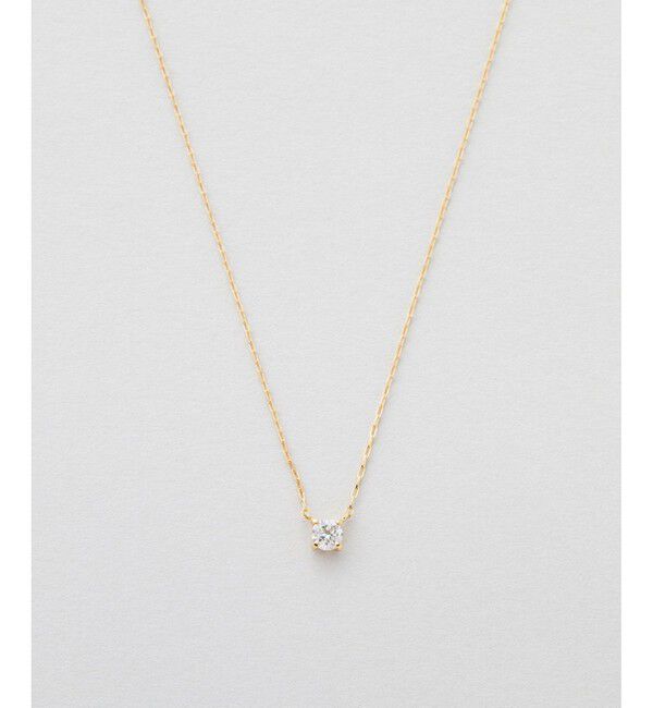 Jouete「K18YG ダイヤモンド ネックレス」|ネックレス|イエローゴールド