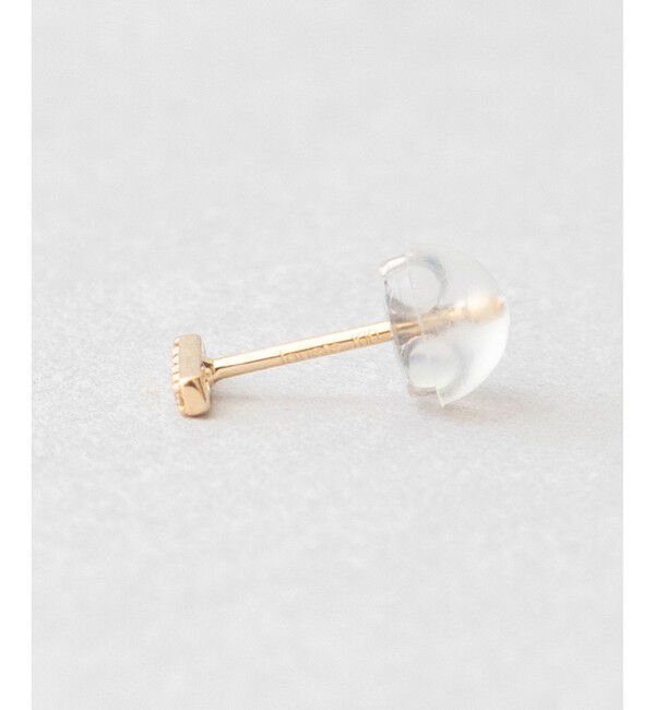 Jouete「K10YG ブラウンダイヤモンド ピアス」|ピアス|