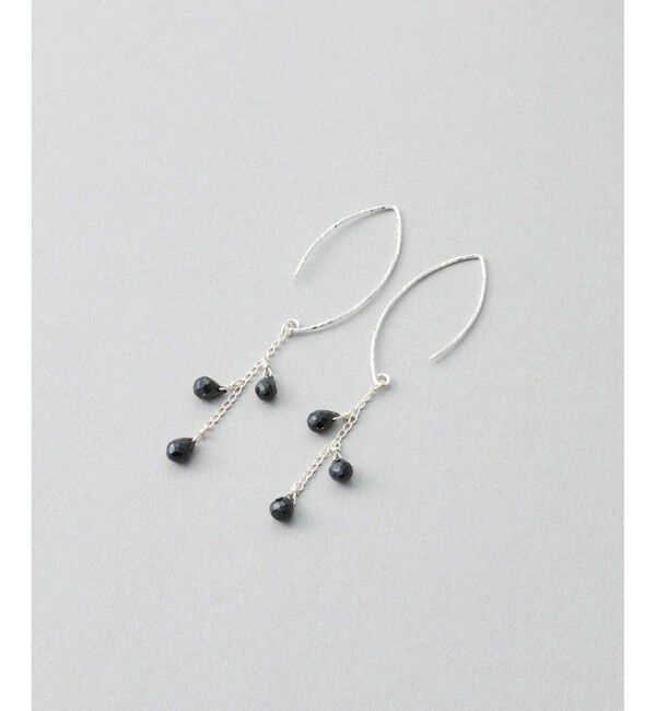 Jouete「ピアス ブラックスピネル」|ピアス|