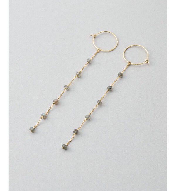 Jouete「ピアス ナチュラルストーン ステーション」|ピアス|