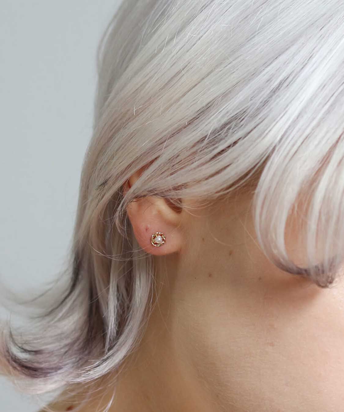  「パール ピアス | K10YG  〈Web限定〉」|ピアス|