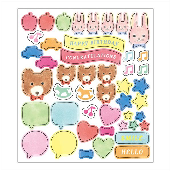  「マタニティアルバム・アニマル刺繍」|ステーショナリー|