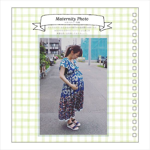  「マタニティアルバム・アニマル刺繍」|ステーショナリー|