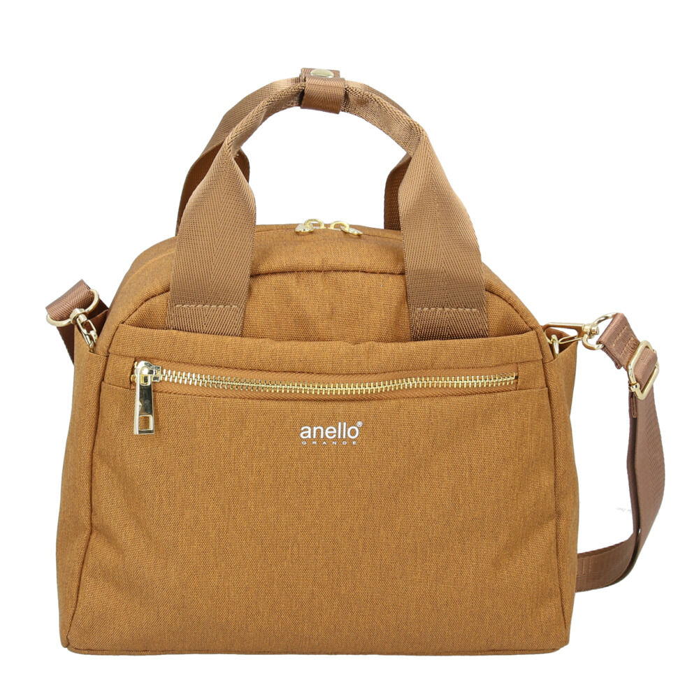 anello「アネロ ショルダーバッグ 10ポケット 通販 レディース 斜めがけ 小さめ 2way ハンドバッグ」|ショルダー・メッセンジャー|ベージュ1