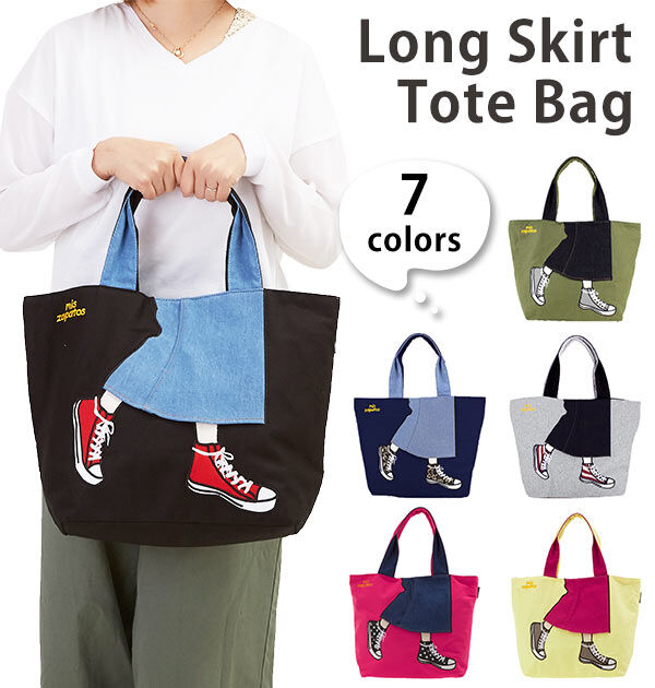 BACKYARD FAMILY「トートバッグ A4 mis zapatos ミスサパト 通販 トート バッグ キャンバス デニム」|トートバッグ|