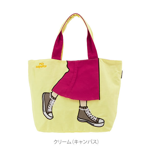 BACKYARD FAMILY「トートバッグ A4 mis zapatos ミスサパト 通販 トート バッグ キャンバス デニム」|トートバッグ|