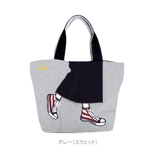 BACKYARD FAMILY「トートバッグ A4 mis zapatos ミスサパト 通販 トート バッグ キャンバス デニム」|トートバッグ|