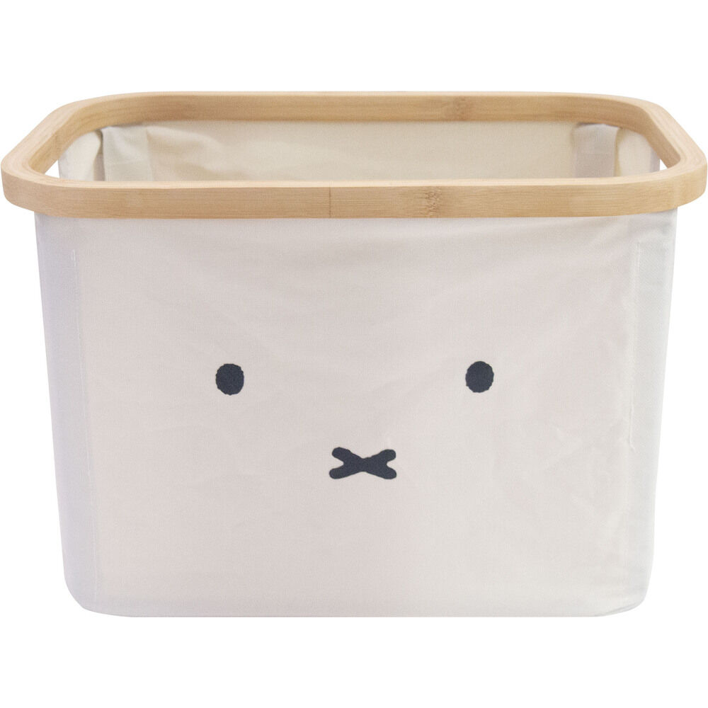 BACKYARD FAMILY「収納かご おしゃれ S 通販 ランドリーバスケット かご 収納ケース バスケット カゴ 洗濯かご」|その他|ホワイト1