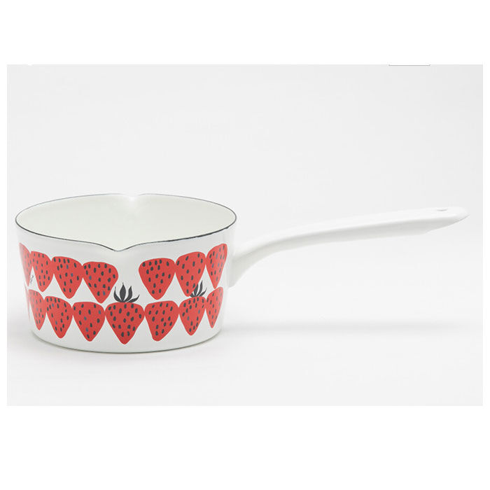 BACKYARD FAMILY「ミルクパン ホーロー 通販 琺瑯 ほうろう ホーロー鍋 琺瑯鍋 片手鍋 IH対応 両口ミルクパン」|食器・キッチングッズ|