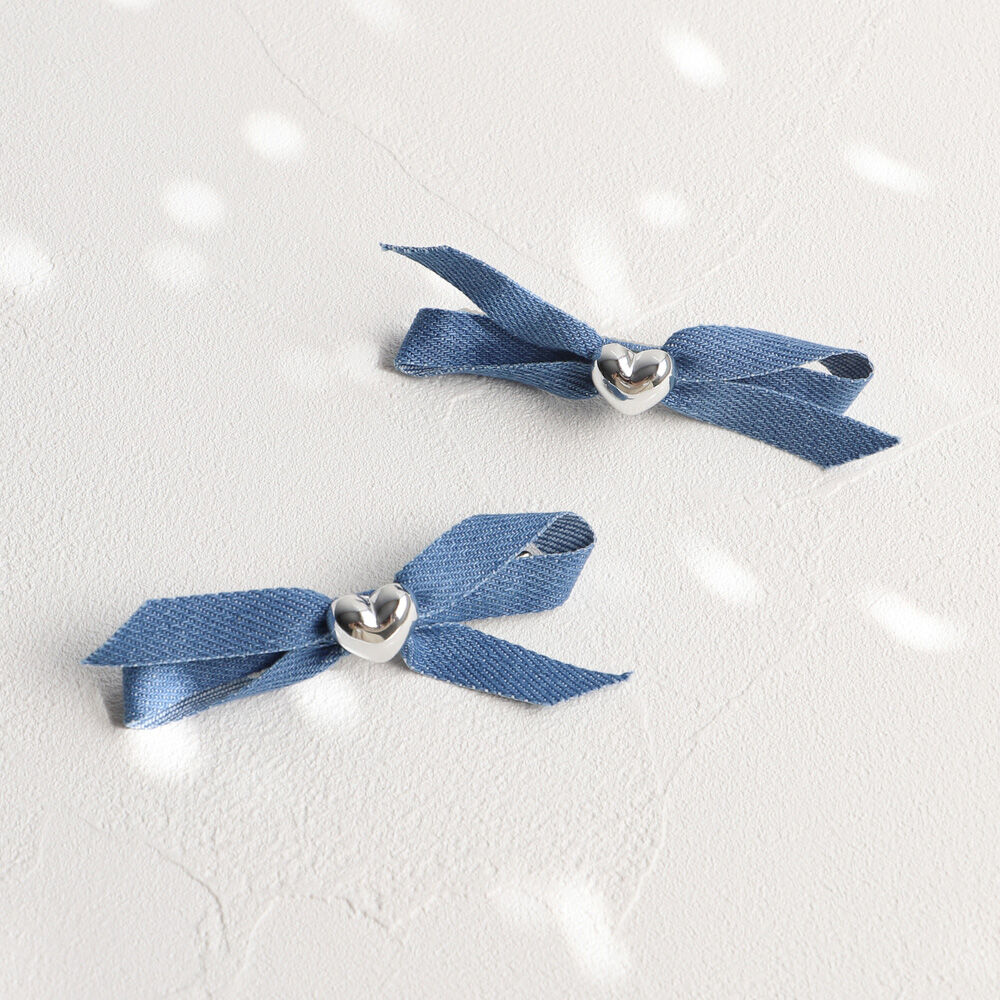 BACKYARD FAMILY「RORA ヘアクリップ 通販 ローラ シエナ ヘアークリップ ヘアアクセサリー 髪飾り キッズ」|その他|ブルー2