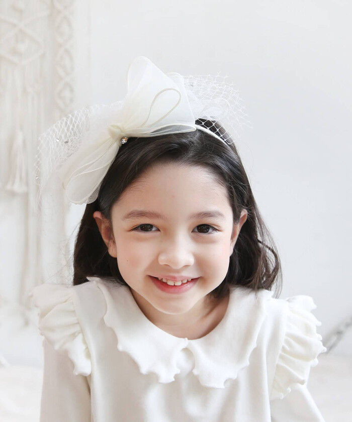 BACKYARD FAMILY「Rora カチューシャ キッズ 通販 エリジェ ヘッドドレス 髪飾り ヘアバンド リボン 大きい」|その他|