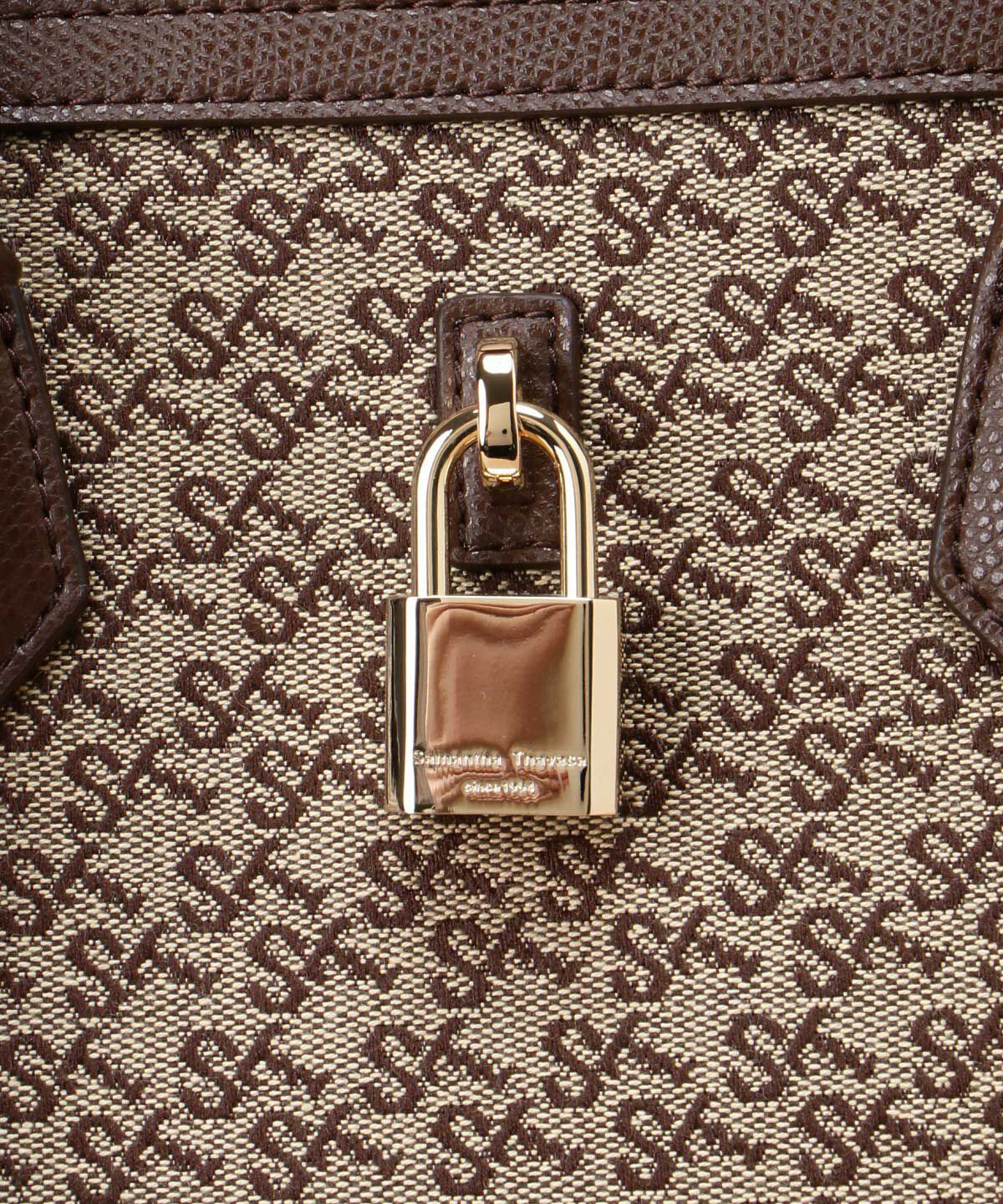 Samantha Thavasa「ST Jacquard サマンサアゼル」|ハンドバッグ|