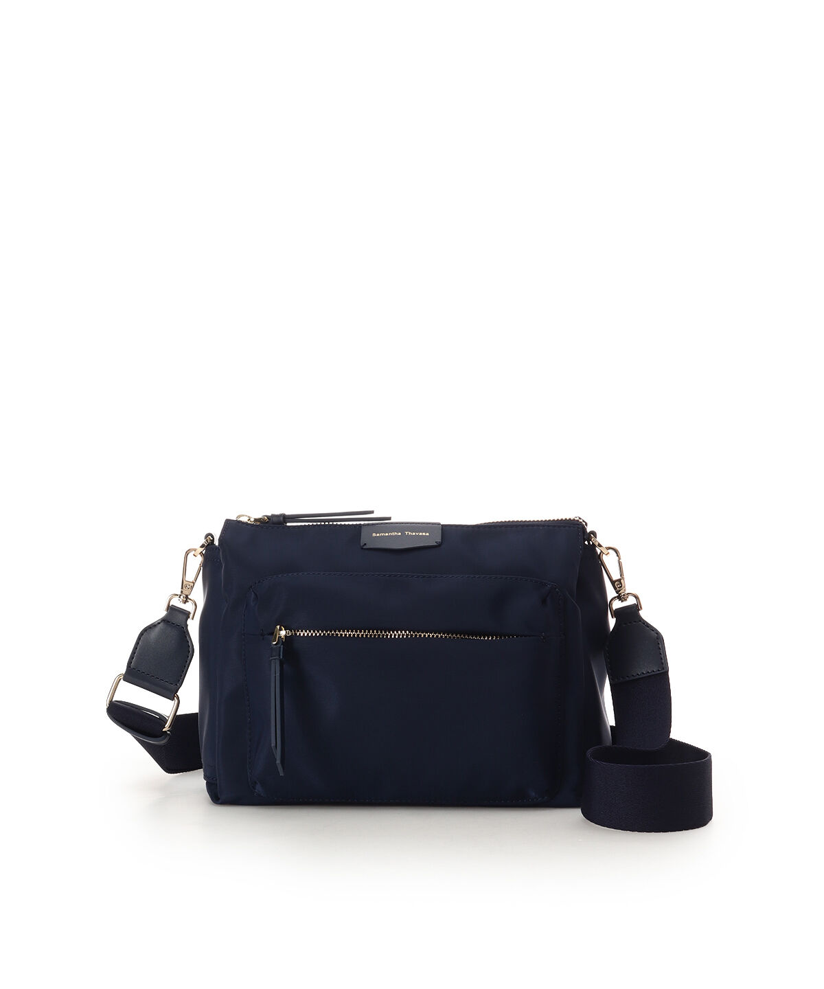 Samantha Thavasa「マルチナイロンショルダーバッグ」|ショルダー・メッセンジャー|ネイビー