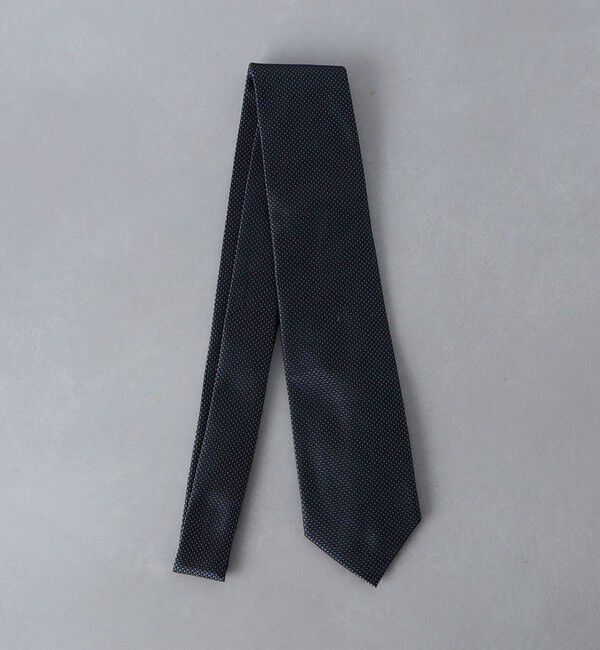 UNITED ARROWS「ピン ドット ネクタイ」|ネクタイ・蝶ネクタイ|NAVY
