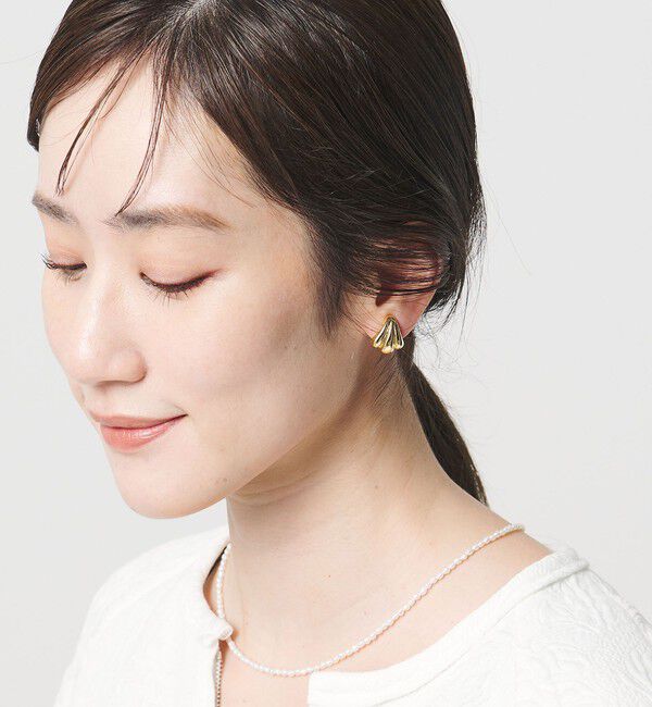 UNITED ARROWS「ペタル イヤリング」|イヤリング|