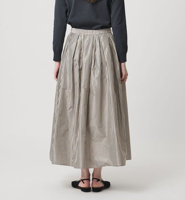 UNITED ARROWS「タフタ ボリューム ギャザースカート」|スカート|