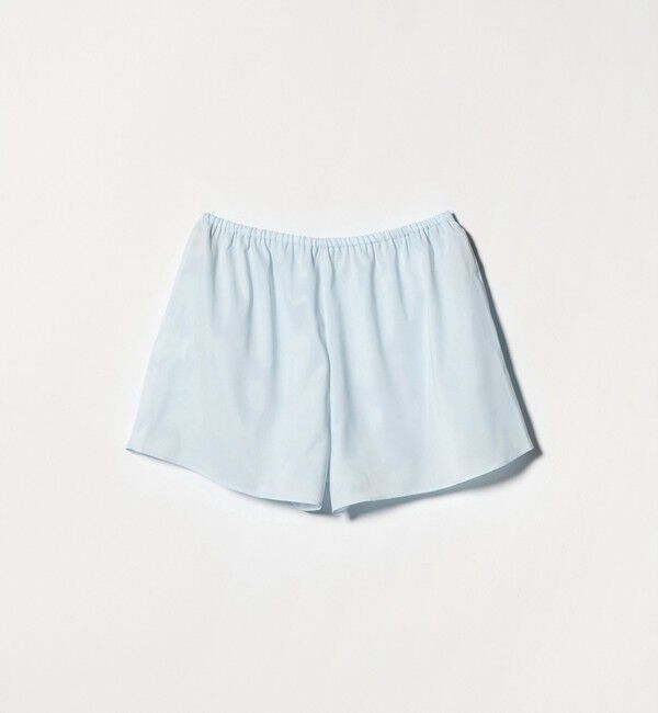 UNITED ARROWS「ドット サテン 2タック ワイドパンツ」|スラックス|